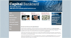 Desktop Screenshot of capital-bankcard.com